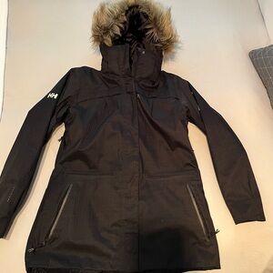 Helly Hansen Women's Parka with Faux Fur Hood